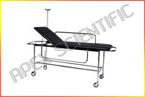patient-trolleytwith-fixed-cushioned-2-section-top-supplier-manufacturer-in-delhi-india